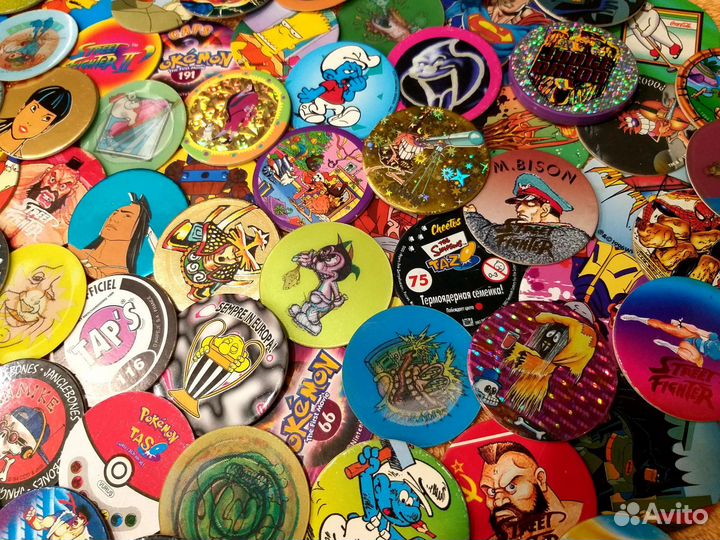 Фишки и биты из 90х