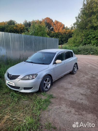 Mazda Axela 2.0 AT, 2003, битый, 308 000 км