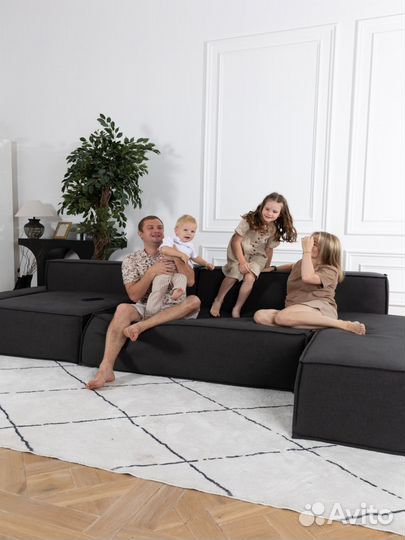 Диван со спальным местом 4400х1800 мм