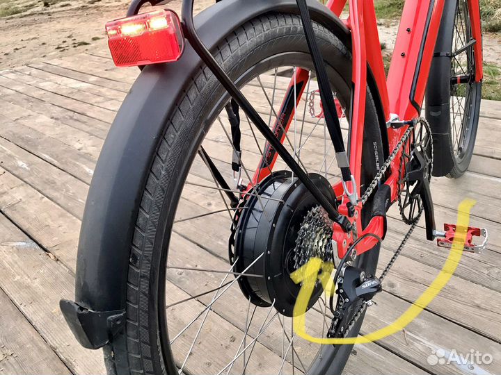 Складной и Stromer ST элит электровелосипеды