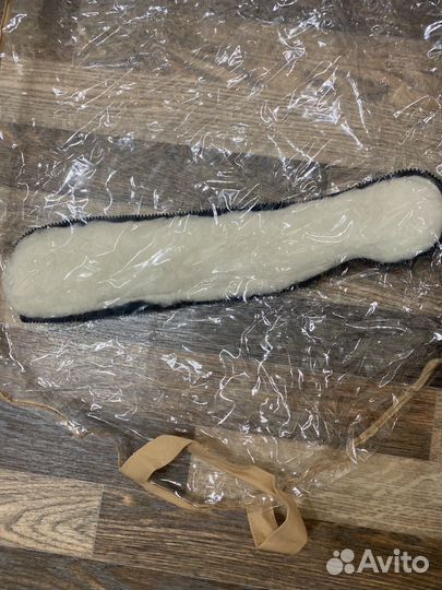 Меховой конверт в коляску овчина