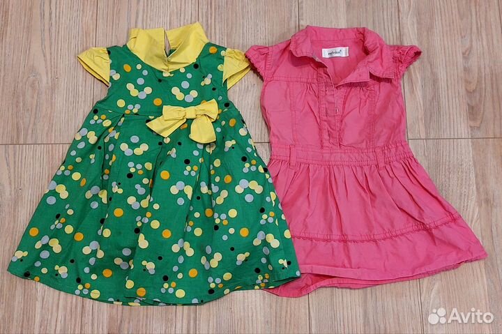 Пакет вещей на девочку 80 размер