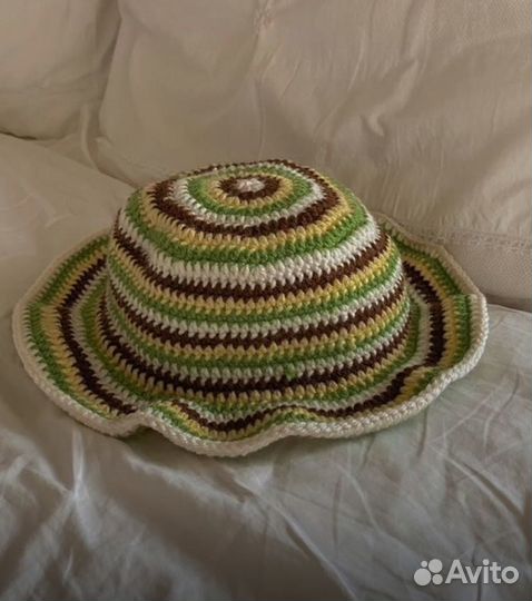 Вязанная панамка