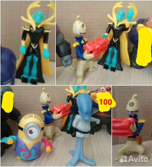 Коллекция игрушек Макдональдс