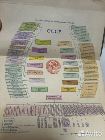 Атлас СССР 1940