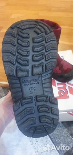 Сапоги зимние детские kuoma 27 р