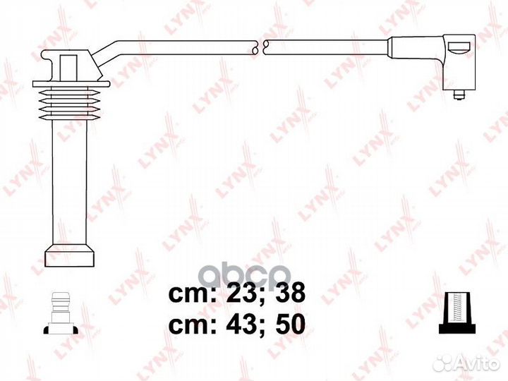 Провода высоковольтные ford focus 1,6-2,0 98/M
