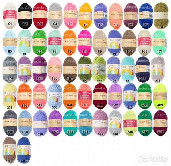 Пряжа Детская Новинка