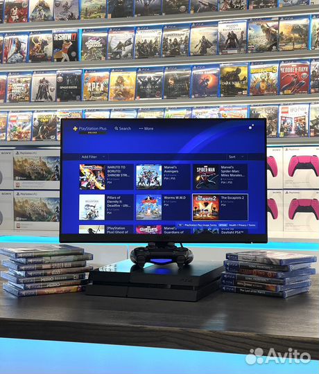 Sony Playstation 4 Fat + 400 игр