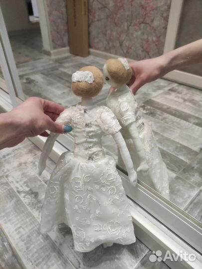 Кукла невеста ручной работы