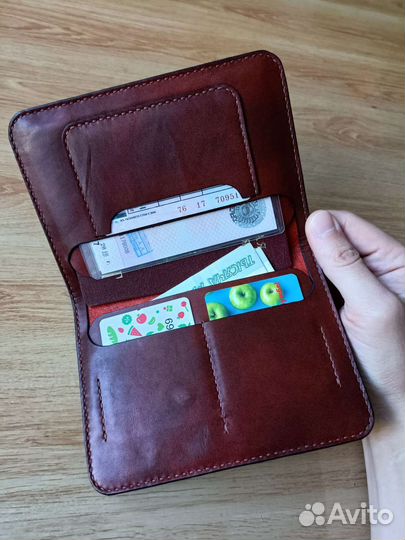 Докхолдер из натуральной кожи ручная работа