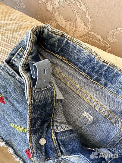 Джинсовые шорты для девочки