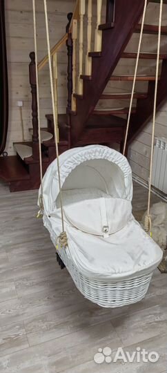 Люлька колыбель плетеная