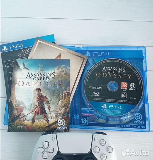 Диск PS4 Assassins creed Одиссея