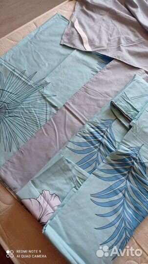 Комплект Постельного белья новый, 180 на 220 сатин