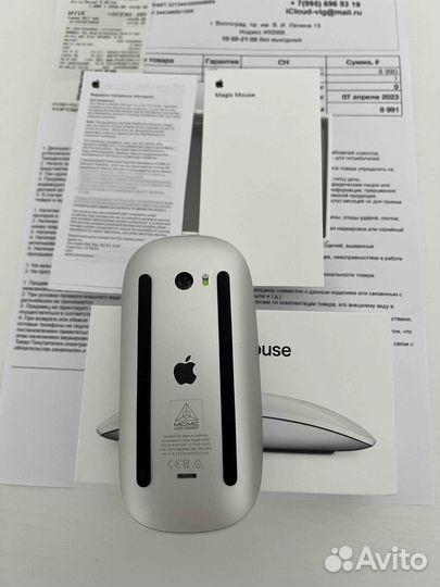 Мышь apple magic mouse 3 Новая
