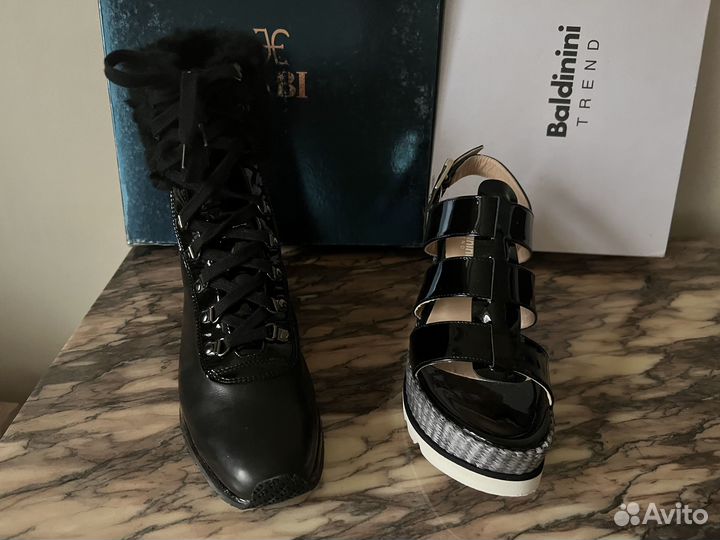 Новые ботинки Fabi Босоножки Baldinini Италия 37