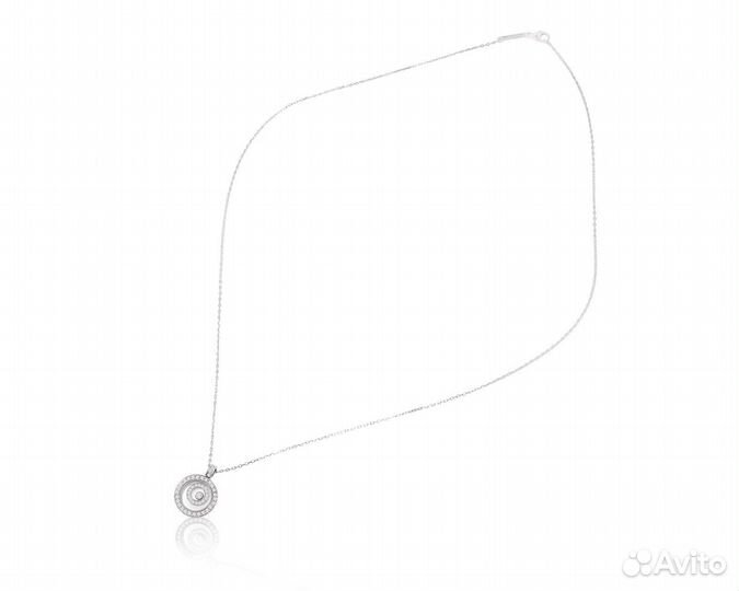 Золотой кулон Chopard Happy Diamonds