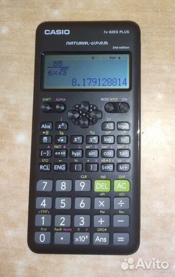 Калькулятор для ЕГЭ и ОГЭ casio fx-82ES plus