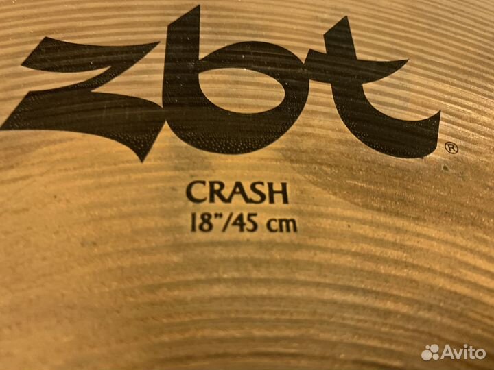 Zildjian 18 zbt crash новый крэш