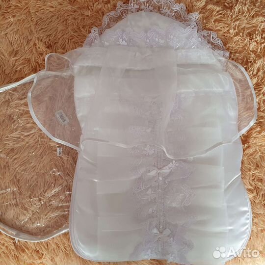 Конверт на выписку белоснежный