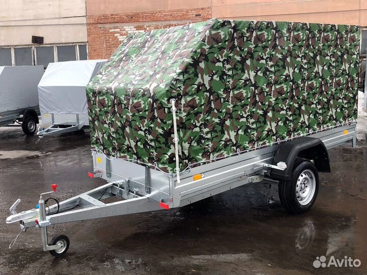 Оцинкованный прицеп сст 3.5х1.5 R15