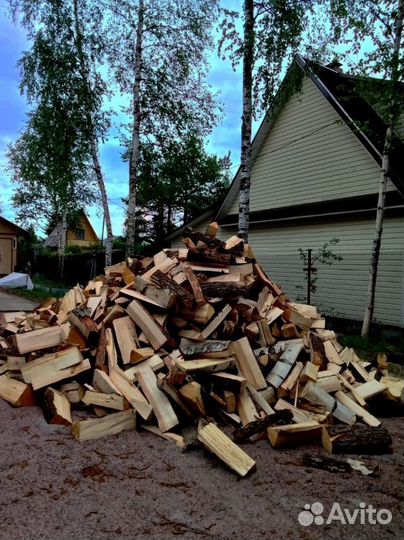 Дрова колотые Березовые