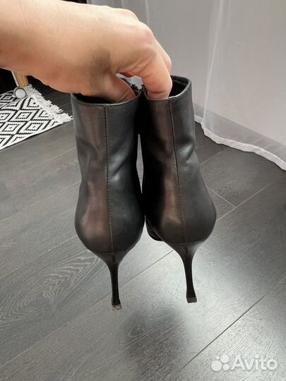 Ботильоны женские 40 размер кожаные