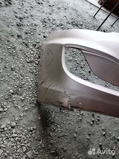 Бампер hyundai Solaris