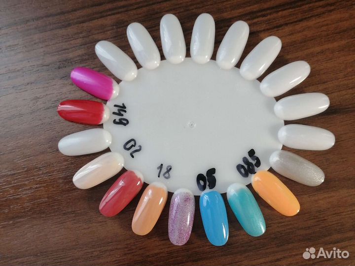 Набор шеллаков 10 штук для маникюра