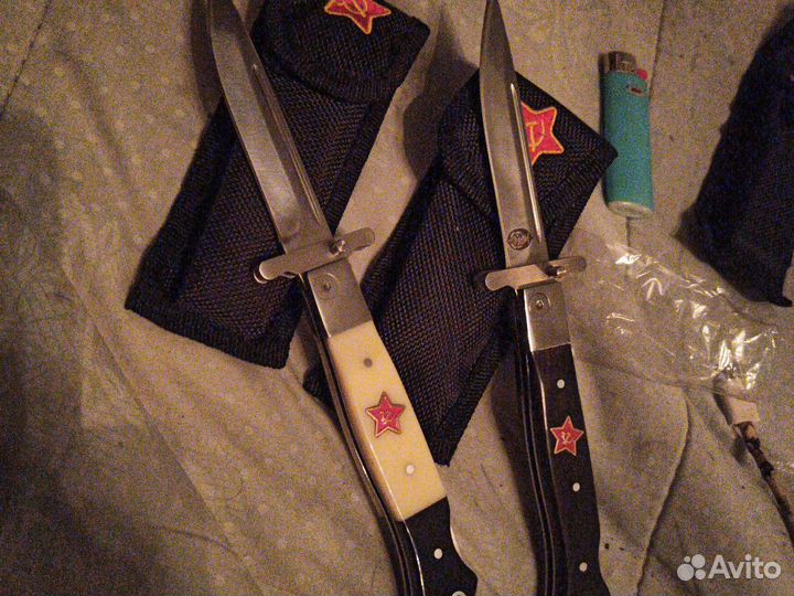 Нож финка нквд складная