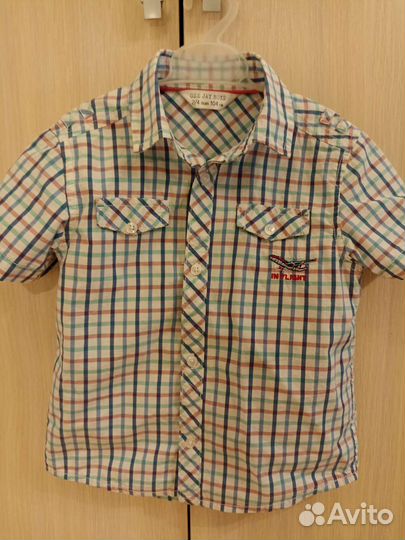 Рубашка для мальчика 104