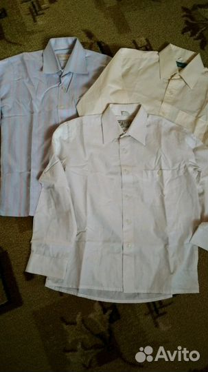 Рубашки для мальчика рост 134- 140см
