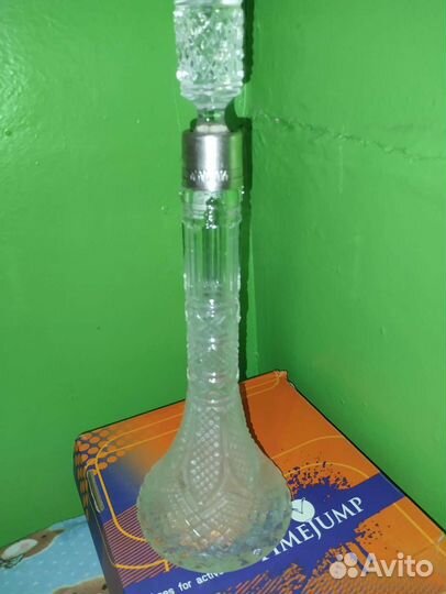 Графин хрустал. с серебр. СССР красивый