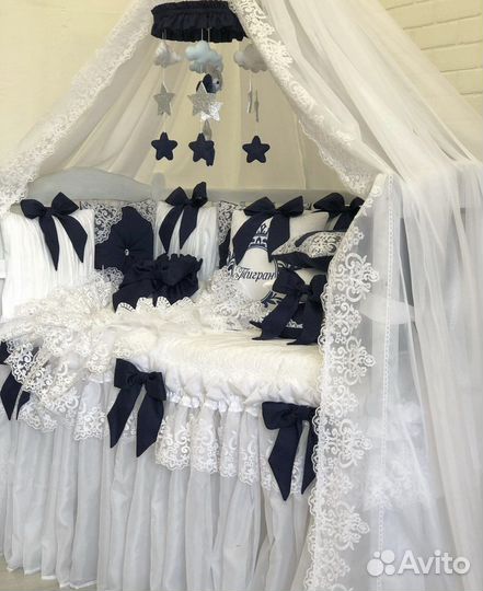 Бортики в кроватку