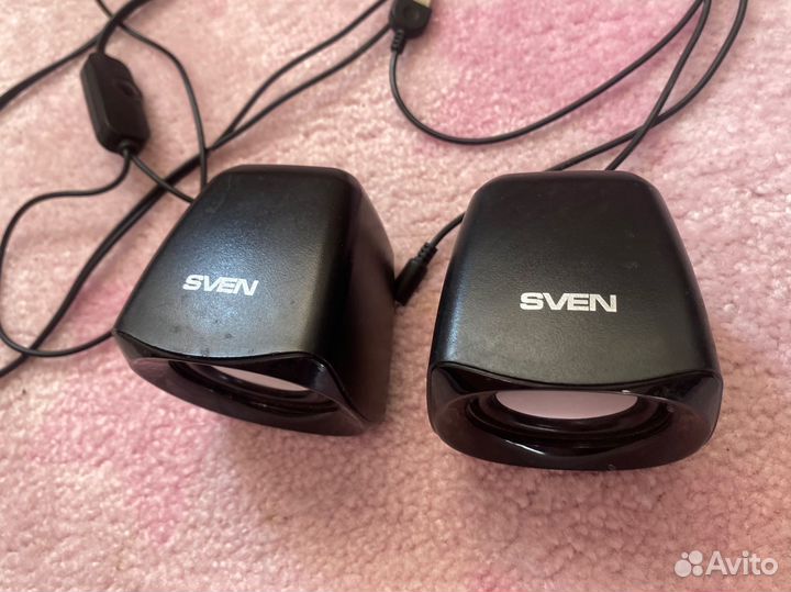 Колонки компьютерные sven 120 новые