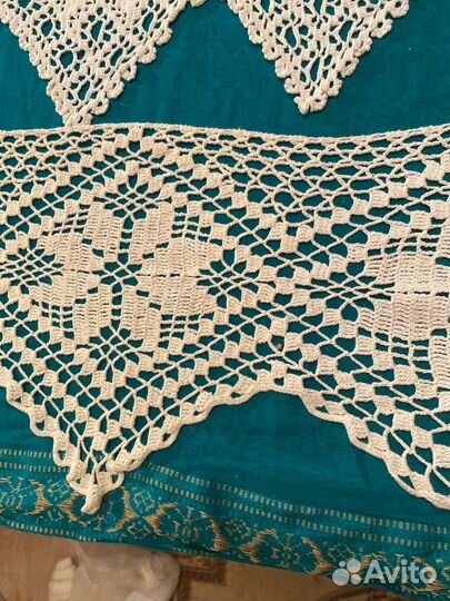 Старинный подзор, рушники