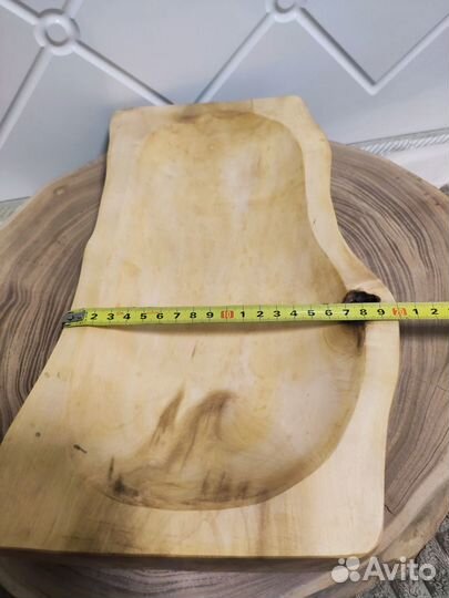 Ваза под фрукты из дерева