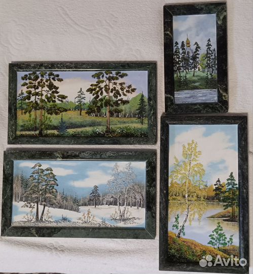 Картина из драгоценных камней