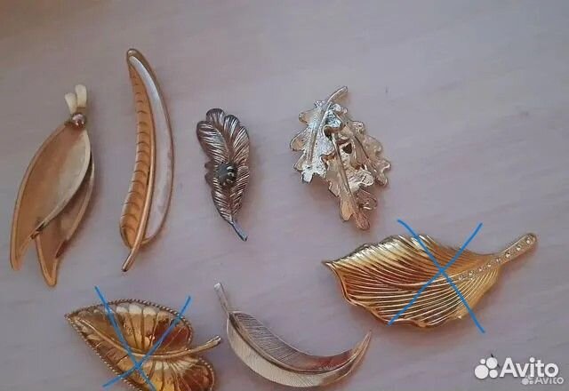 Броши разные. Винтаж и современные