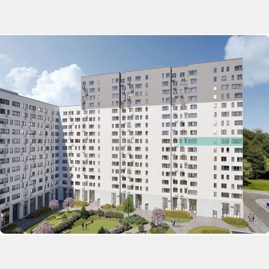 Квартира-студия, 24,2 м², 8/16 эт.