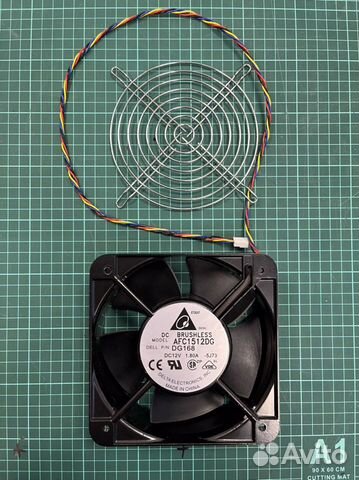 Вентилятор Кулер Delta AFC1512DG 1.8A 150мм 4 pin