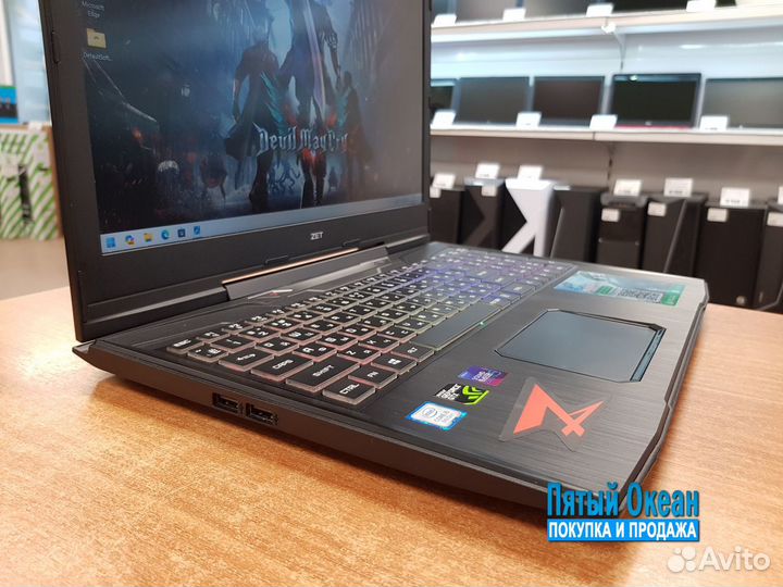 Игровой ноутбук ZET gaming, Core i5-8300H, GTX