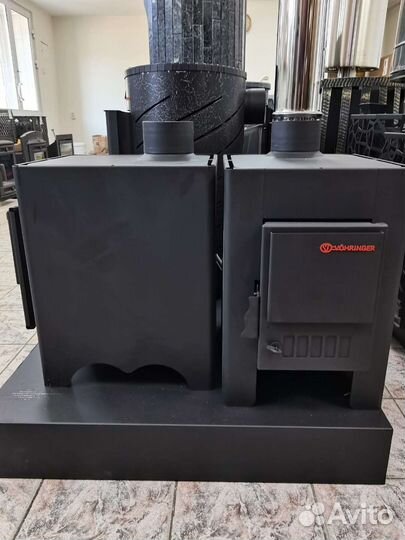 Печь дровяная отопительная