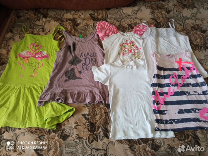 Вещи пакетом на девочку 98,104