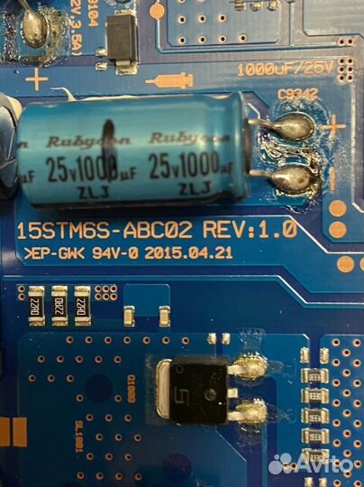 15stm6s-abc02 rev:1.0 от Sony kdl-55w808c