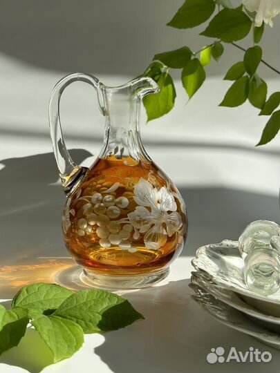 Хрустальный графин Германия винтаж