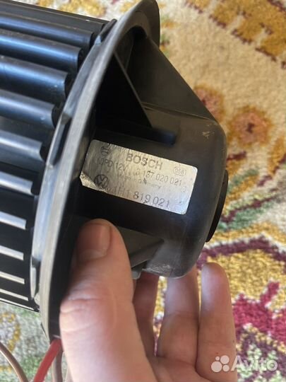 Моторчик печки volkswagen golf 3 vento