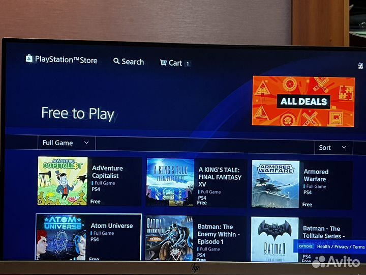 Sony Playstation 4 Slim + 200 игр