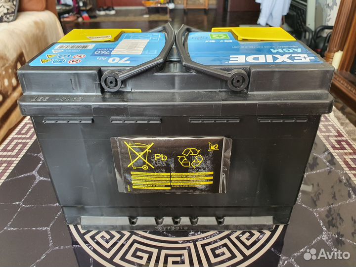 АКБ (аккумулятор) автомобильный Exide AGM EK700